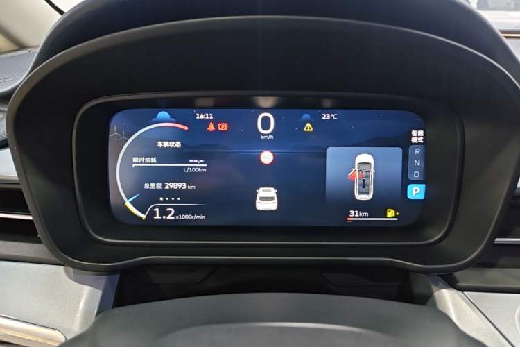 Used Geely Auto Jiajie 2023 Geely Jiaji L 1.5TD DCT Luxury Model Instrument Cluster