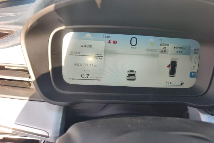 Used Geely Auto Jiajie 2023 Geely Jiaji L 1.5TD DCT Comfort Edition Odometer Close Up