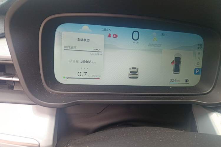 Used Geely Auto Jiajie 2023 Geely Jiaji L 1.5TD DCT Luxury Model Odometer Close Up