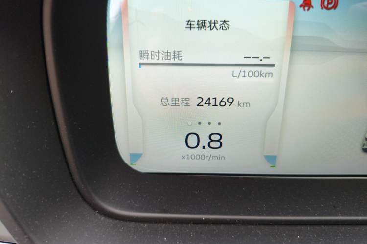 Used Geely Auto Jiajie 2023 Geely Jiaji L 1.5TD DCT Luxury Model Odometer Close Up