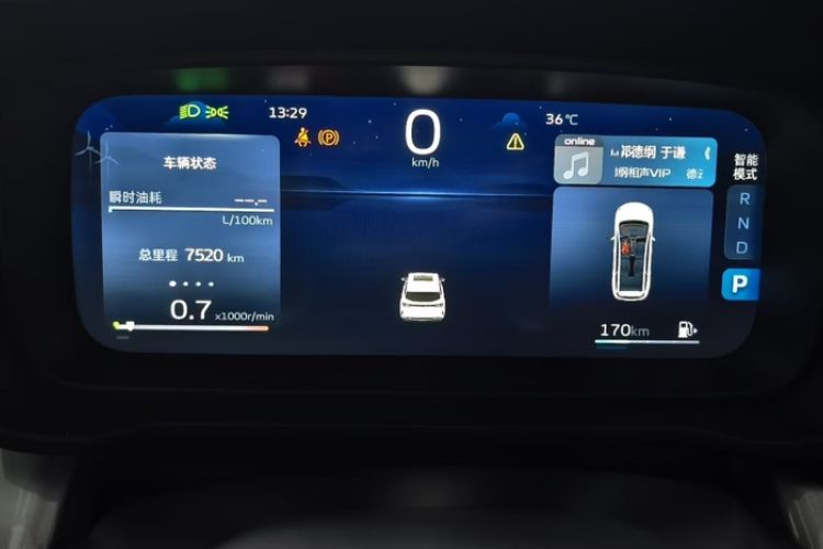 Used Geely Auto Jiajie 2025 1.5TD DCT Pengcheng Edition Odometer Close Up