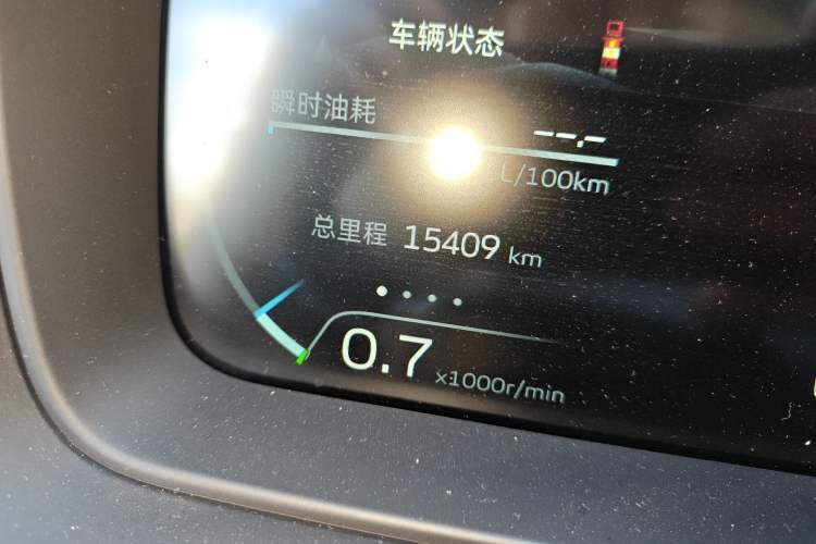 Used Geely Auto Jiajie 2025 1.5TD DCT Pengcheng Edition Odometer Close Up