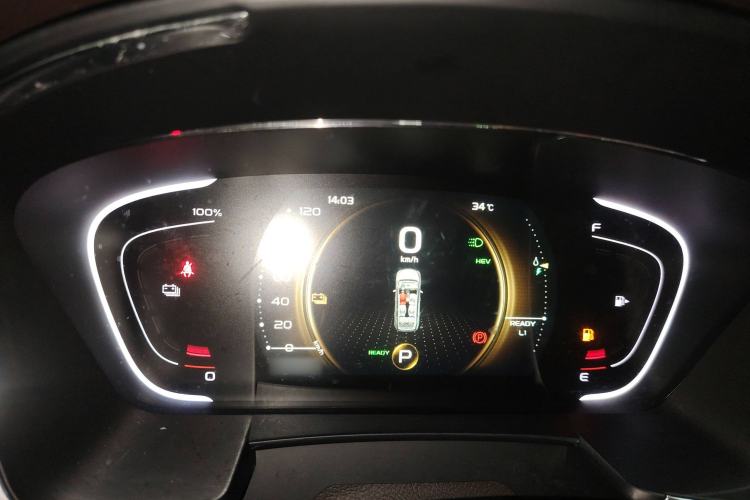 Used Geely Auto Jiajie New Energy 2019 1.5TD PHEV Premium Model Instrument Cluster