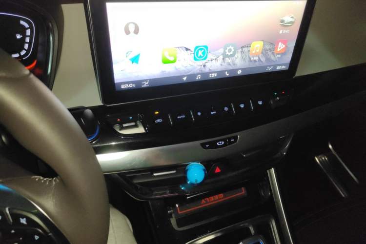 Used Geely Auto Jiajie New Energy 2019 1.5TD PHEV Yaoxiang Edition Audio And AC Panel