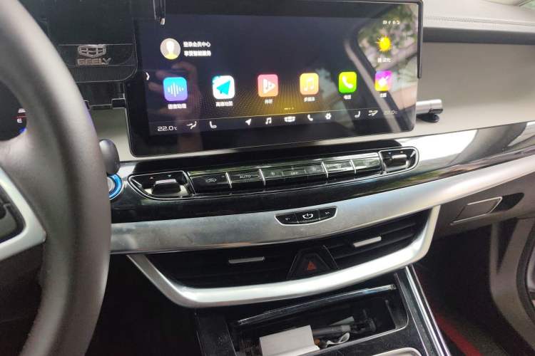Used Geely Auto Jiajie New Energy 2019 1.5TD PHEV Deluxe Edition Audio And AC Panel
