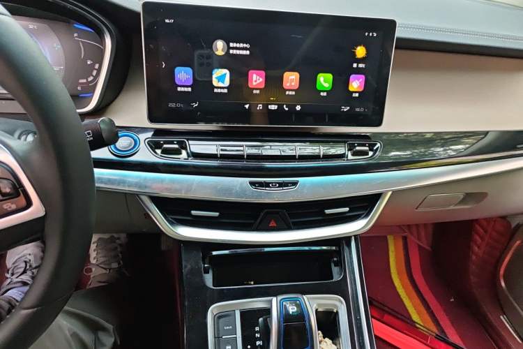 Used Geely Auto Jiajie New Energy 2019 1.5TD PHEV Yaoxiang Edition Audio And AC Panel
