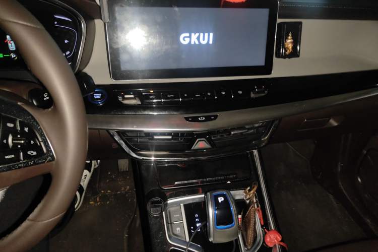 Used Geely Auto Jiajie New Energy 2019 1.5TD PHEV Premium Model Audio And AC Panel