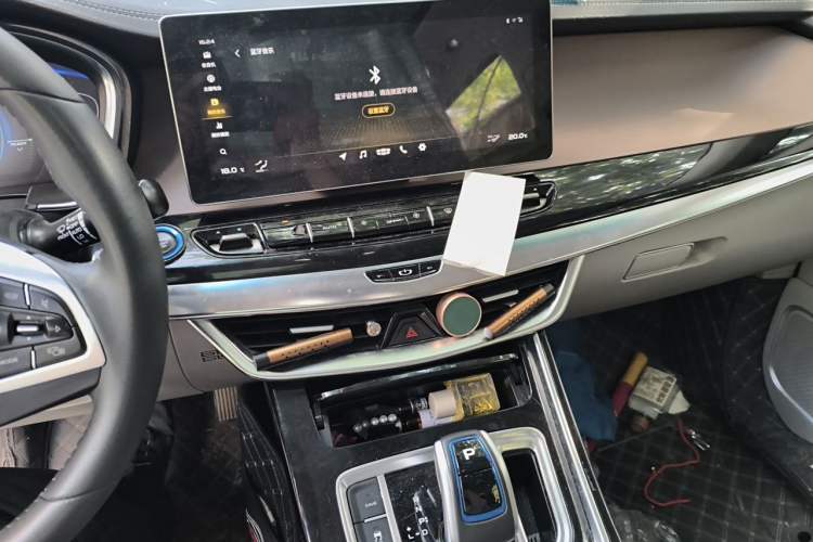 Used Geely Auto Jiajie New Energy 2019 1.5TD PHEV Yaoxiang Edition Audio And AC Panel