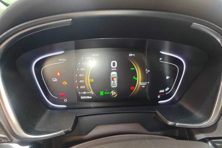 Used Geely Auto Jiajie New Energy 2019 1.5TD PHEV Deluxe Edition Instrument Cluster