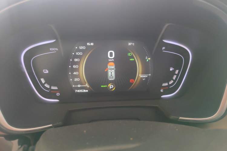 Used Geely Auto Jiajie New Energy 2019 1.5TD PHEV Yaoxiang Edition Instrument Cluster