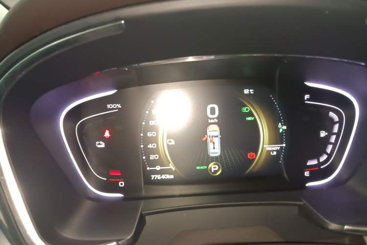 Used Geely Auto Jiajie New Energy 2019 1.5TD PHEV Premium Model Instrument Cluster