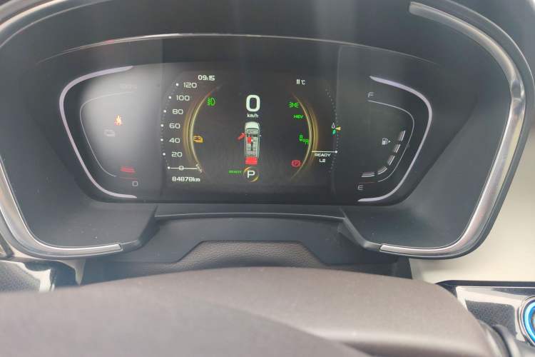Used Geely Auto Jiajie New Energy 2019 1.5TD PHEV Deluxe Edition Odometer Close Up