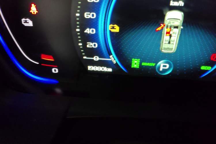 Used Geely Auto Jiajie New Energy 2019 1.5TD PHEV Deluxe Edition Odometer Close Up