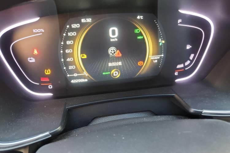 Used Geely Auto Jiajie New Energy 2019 1.5TD PHEV Yaoxiang Edition Odometer Close Up