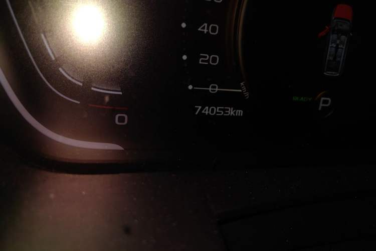 Used Geely Auto Jiajie New Energy 2019 1.5TD PHEV Yaoxiang Edition Odometer Close Up