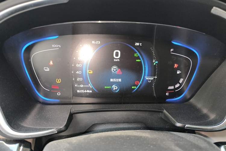 Used Geely Auto Jiajie New Energy 2019 1.5TD PHEV Yaoxiang Edition Odometer Close Up