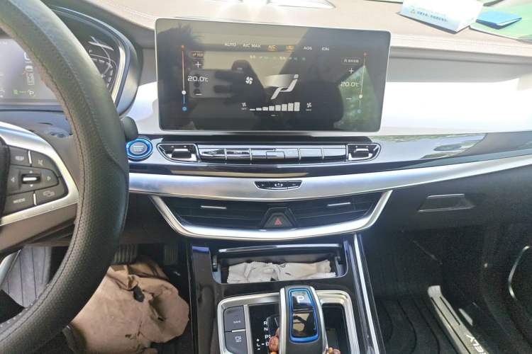 Used Geely Auto Jiajie New Energy 2019 1.5TD PHEV Deluxe Edition Audio And AC Panel