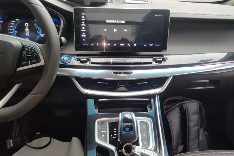 Used Geely Auto Jiajie New Energy 2019 1.5TD PHEV Deluxe Edition Audio And AC Panel