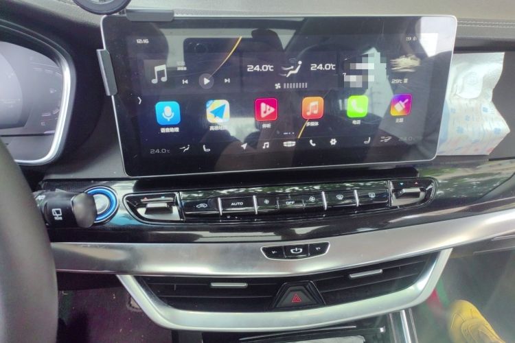 Used Geely Auto Jiajie New Energy 2019 1.5TD PHEV Deluxe Edition Audio And AC Panel
