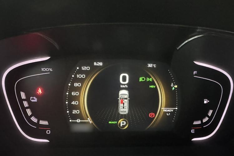 Used Geely Auto Jiajie New Energy 2019 1.5TD PHEV Premium Model Instrument Cluster