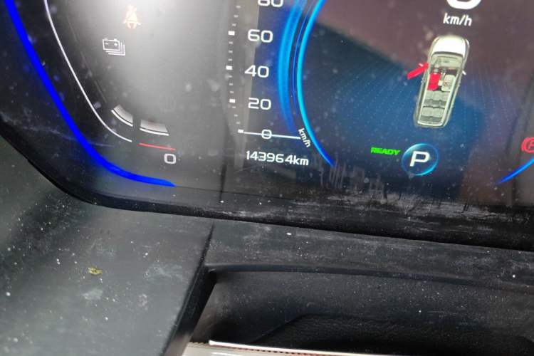 Used Geely Auto Jiajie New Energy 2019 1.5TD PHEV Yaoxiang Edition Odometer Close Up