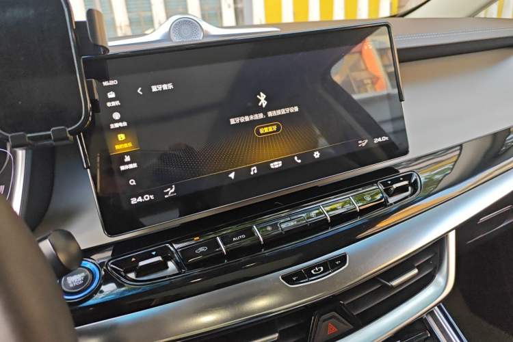 Used Geely Auto Jiajie New Energy 2019 1.5TD PHEV Yaoxiang Edition Audio And AC Panel