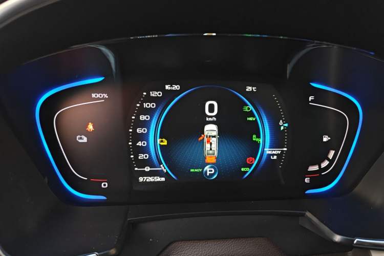 Used Geely Auto Jiajie New Energy 2019 1.5TD PHEV Yaoxiang Edition Instrument Cluster