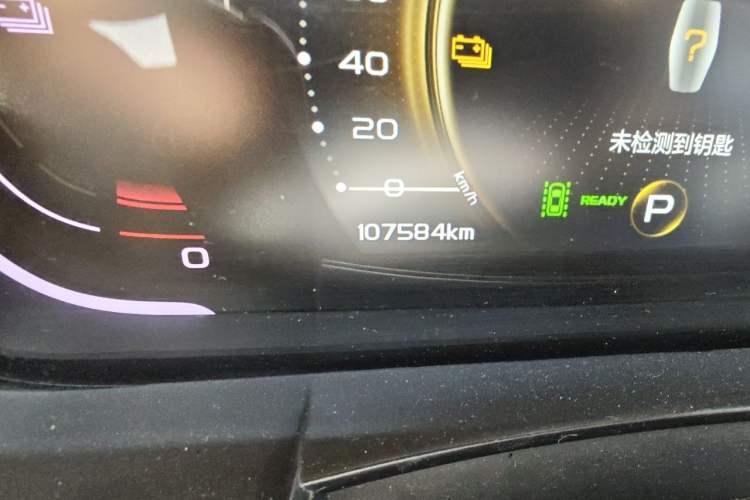 Used Geely Auto Jiajie New Energy 2019 1.5TD PHEV Deluxe Edition Odometer Close Up