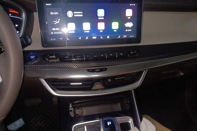 Used Geely Auto Jiajie New Energy 2019 1.5TD PHEV Deluxe Edition Audio And AC Panel
