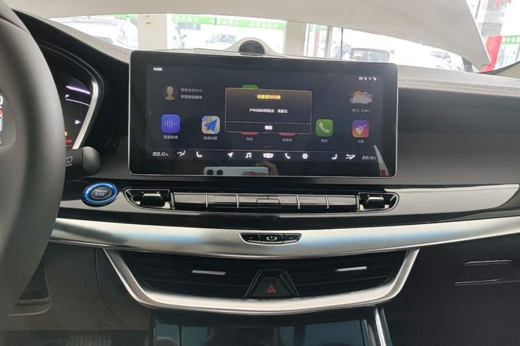 Used Geely Auto Jiajie New Energy 2019 1.5TD PHEV Deluxe Edition Audio And AC Panel