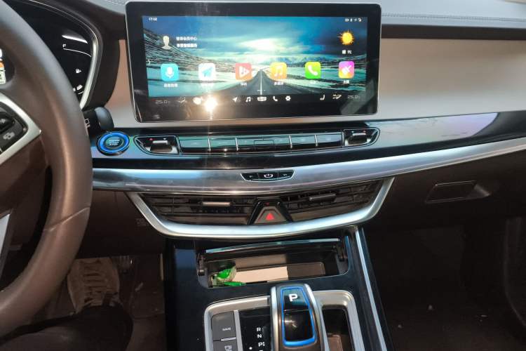 Used Geely Auto Jiajie New Energy 2019 1.5TD PHEV Deluxe Edition Audio And AC Panel