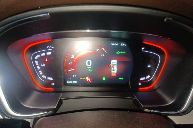 Used Geely Auto Jiajie New Energy 2019 1.5TD PHEV Deluxe Edition Instrument Cluster