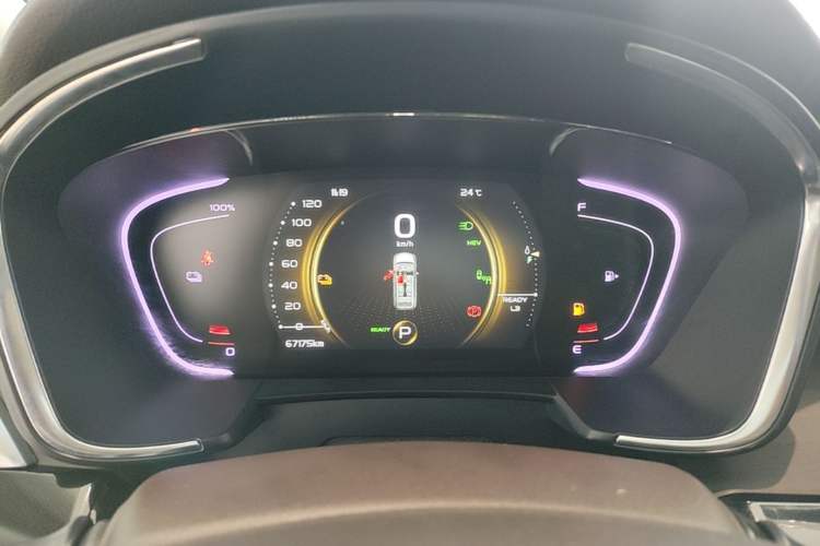 Used Geely Auto Jiajie New Energy 2019 1.5TD PHEV Deluxe Edition Instrument Cluster