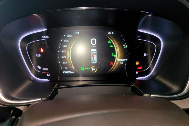 Used Geely Auto Jiajie New Energy 2019 1.5TD PHEV Deluxe Edition Instrument Cluster