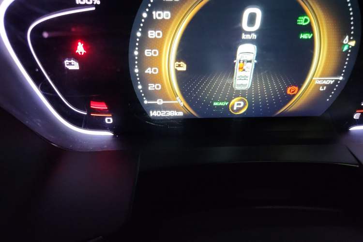 Used Geely Auto Jiajie New Energy 2019 1.5TD PHEV Yaoxiang Edition Odometer Close Up