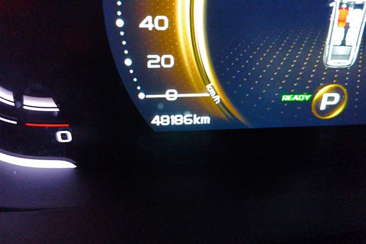 Used Geely Auto Jiajie New Energy 2019 1.5TD PHEV Deluxe Edition Odometer Close Up