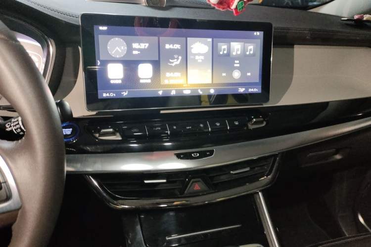 Used Geely Auto Jiajie New Energy 2019 1.5TD PHEV Premium Model Audio And AC Panel