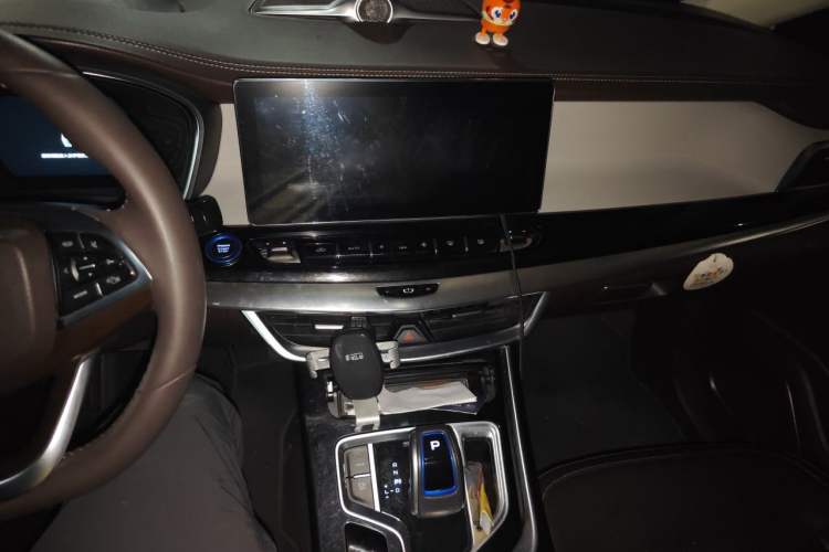 Used Geely Auto Jiajie New Energy 2019 1.5TD PHEV Deluxe Edition Audio And AC Panel