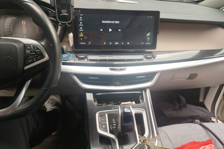 Used Geely Auto Jiajie New Energy 2019 1.5TD PHEV Yaoxiang Edition Audio And AC Panel