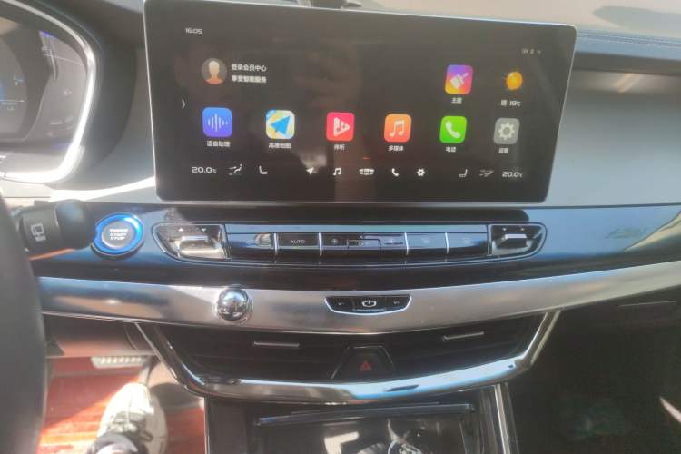 Used Geely Auto Jiajie New Energy 2019 1.5TD PHEV Deluxe Edition Audio And AC Panel