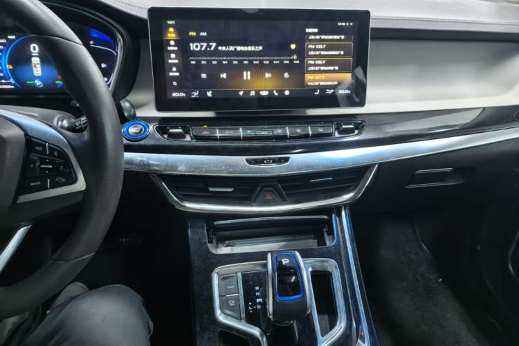 Used Geely Auto Jiajie New Energy 2019 1.5TD PHEV Deluxe Edition Audio And AC Panel