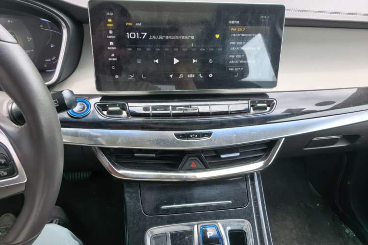 Used Geely Auto Jiajie New Energy 2019 1.5TD PHEV Deluxe Edition Audio And AC Panel