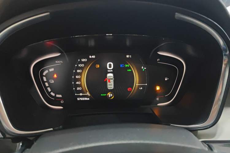 Used Geely Auto Jiajie New Energy 2019 1.5TD PHEV Yaoxiang Edition Instrument Cluster