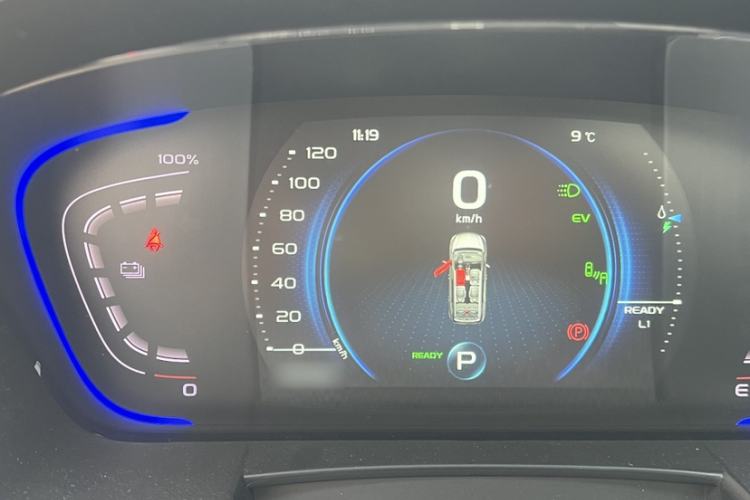 Used Geely Auto Jiajie New Energy 2019 1.5TD PHEV Deluxe Edition Instrument Cluster