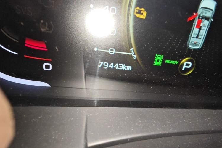 Used Geely Auto Jiajie New Energy 2019 1.5TD PHEV Deluxe Edition Odometer Close Up