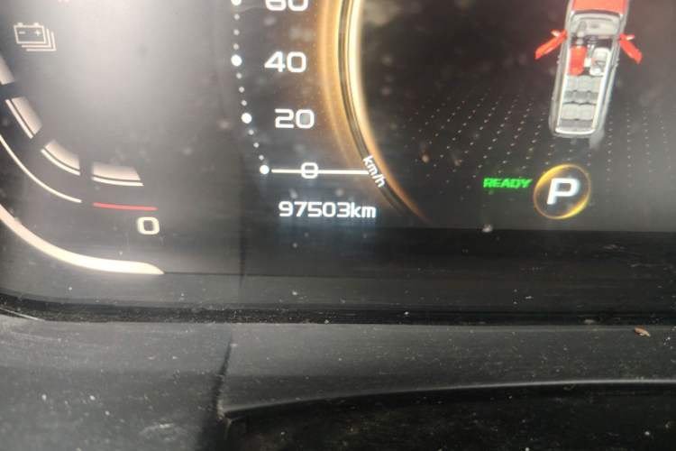 Used Geely Auto Jiajie New Energy 2019 1.5TD PHEV Yaoxiang Edition Odometer Close Up
