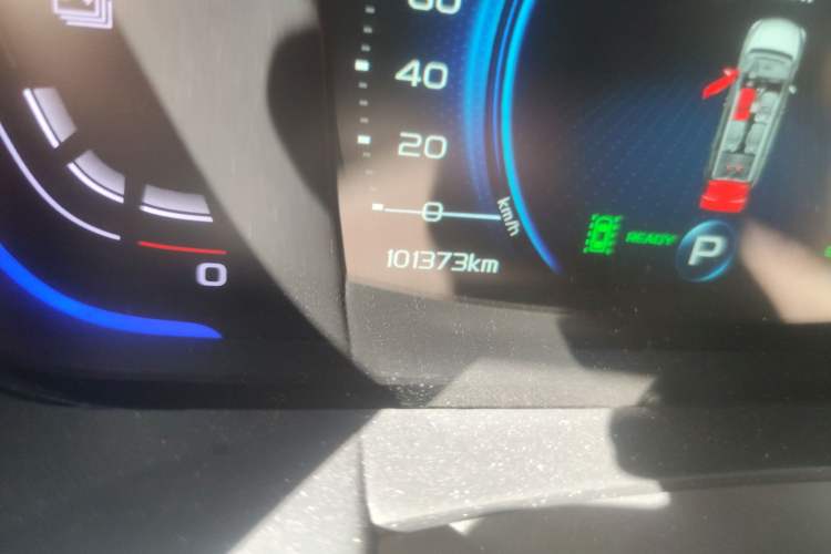 Used Geely Auto Jiajie New Energy 2019 1.5TD PHEV Deluxe Edition Odometer Close Up