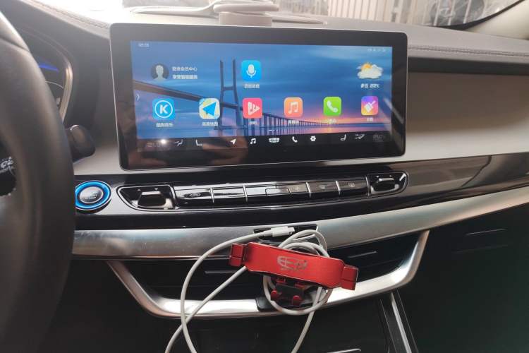 Used Geely Auto Jiajie New Energy 2021 ePro 1.5TD PHEV Deluxe Model Audio And AC Panel