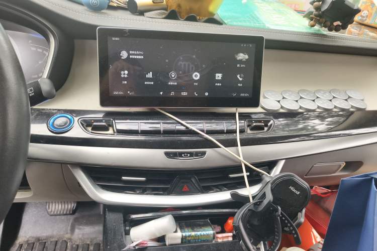 Used Geely Auto Jiajie New Energy 2021 ePro 1.5TD PHEV Comfort Edition Audio And AC Panel