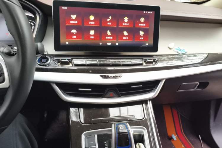 Used Geely Auto Jiajie New Energy 2021 ePro 1.5TD PHEV Luxurious Edition Audio And AC Panel